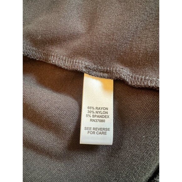 C est 1946 Blazer 18W Black Blended Fabric Single Breasted Ruched Sleeves - Picture 8 of 9